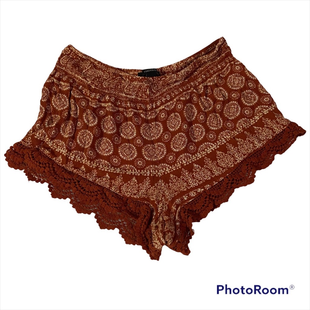 Forever 21 BOHO shorts